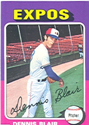 1975 Topps Baseball Cards      521     Dennis Blair RC